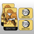 Zenitsu Car Floor Mats Custom Demon Slayer Anime Car Accessories - Gearcarcover - 3