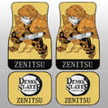 Zenitsu Car Floor Mats Custom Demon Slayer Anime Car Accessories - Gearcarcover - 1