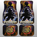 Zenitsu Car Floor Mats Custom Demon Slayer Anime Silhouette Style - Gearcarcover - 1
