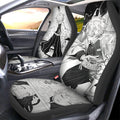 Zenitsu Car Seat Covers Custom Kimetsu No Yaiba Manga Car Accessories - Gearcarcover - 2