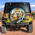 Zenitsu Spare Tire Cover Custom Demon Slayer Anime Car Accessoriess - Gearcarcover - 3