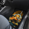 Zenitsu Thunder Breathing Car Floor Mats Custom Anime Demon Slayer Car Accessories - Gearcarcover - 4