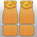 Zenitsu Uniform Car Floor Mats Custom Hairstyle Demon Slayer Anime Car Interior Accessories - Gearcarcover - 2