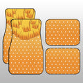 Zenitsu Uniform Car Floor Mats Custom Hairstyle Demon Slayer Anime Car Interior Accessories - Gearcarcover - 1