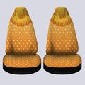 Zenitsu Uniform Car Seat Covers Custom Hairstyle Demon Slayer Anime Car Interior Accessories - Gearcarcover - 4