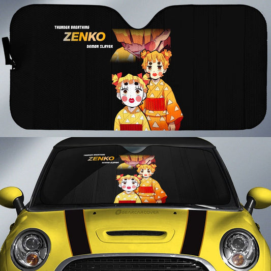 Zenko Car Sunshade Custom Demon Slayer Anime - Gearcarcover - 1