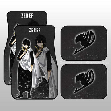 Zeref Car Floor Mats Custom Fairy Tail Anime - Gearcarcover - 1