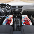 Zero Two Code 002 Car Floor Mats Custom Anime Darling In The Franxx Car Accessories - Gearcarcover - 3