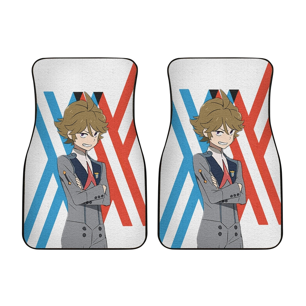 Zorome Code 666 Car Floor Mats Custom Anime Darling In The Franxx Car Accessories - Gearcarcover - 2