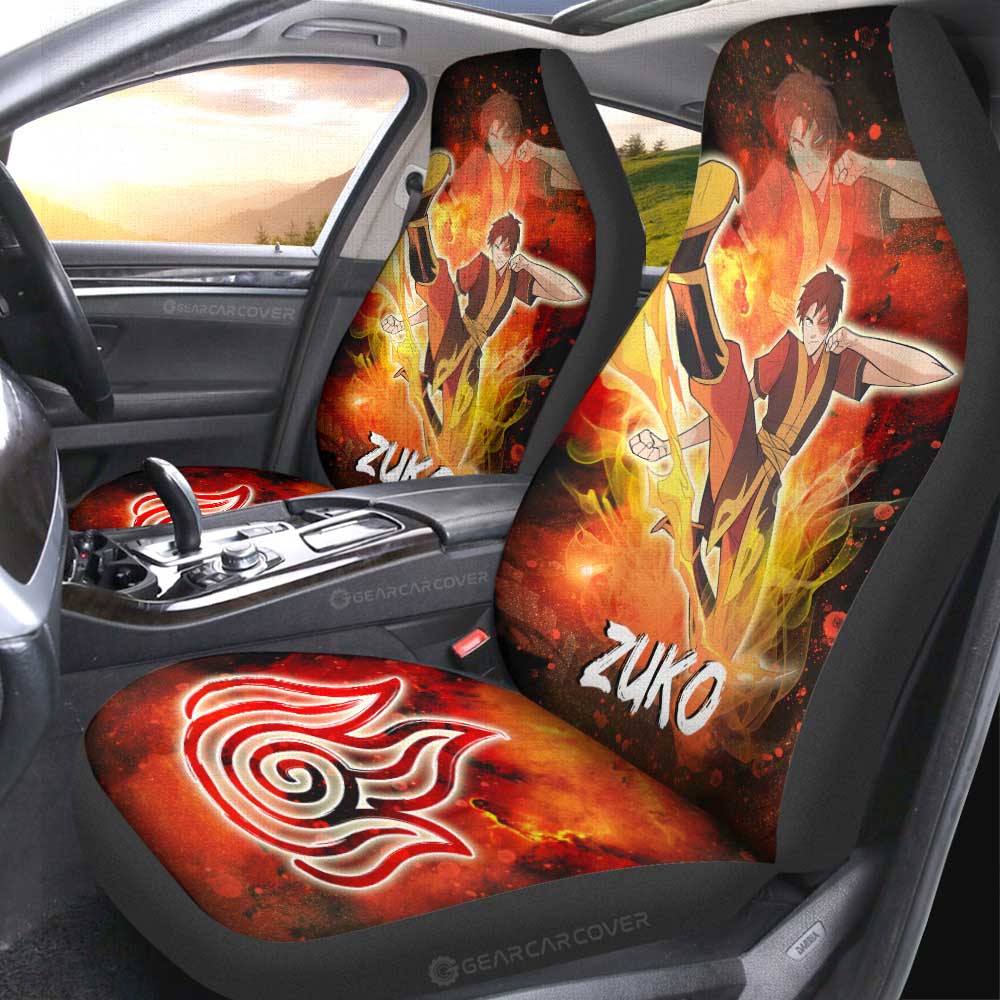 Zuko Car Seat Covers Custom Avatar The Last Airbender Anime - Gearcarcover - 2