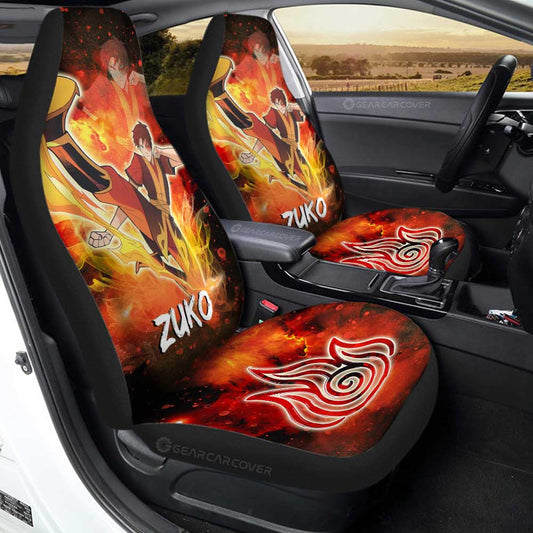 Zuko Car Seat Covers Custom Avatar The Last Airbender Anime - Gearcarcover - 1