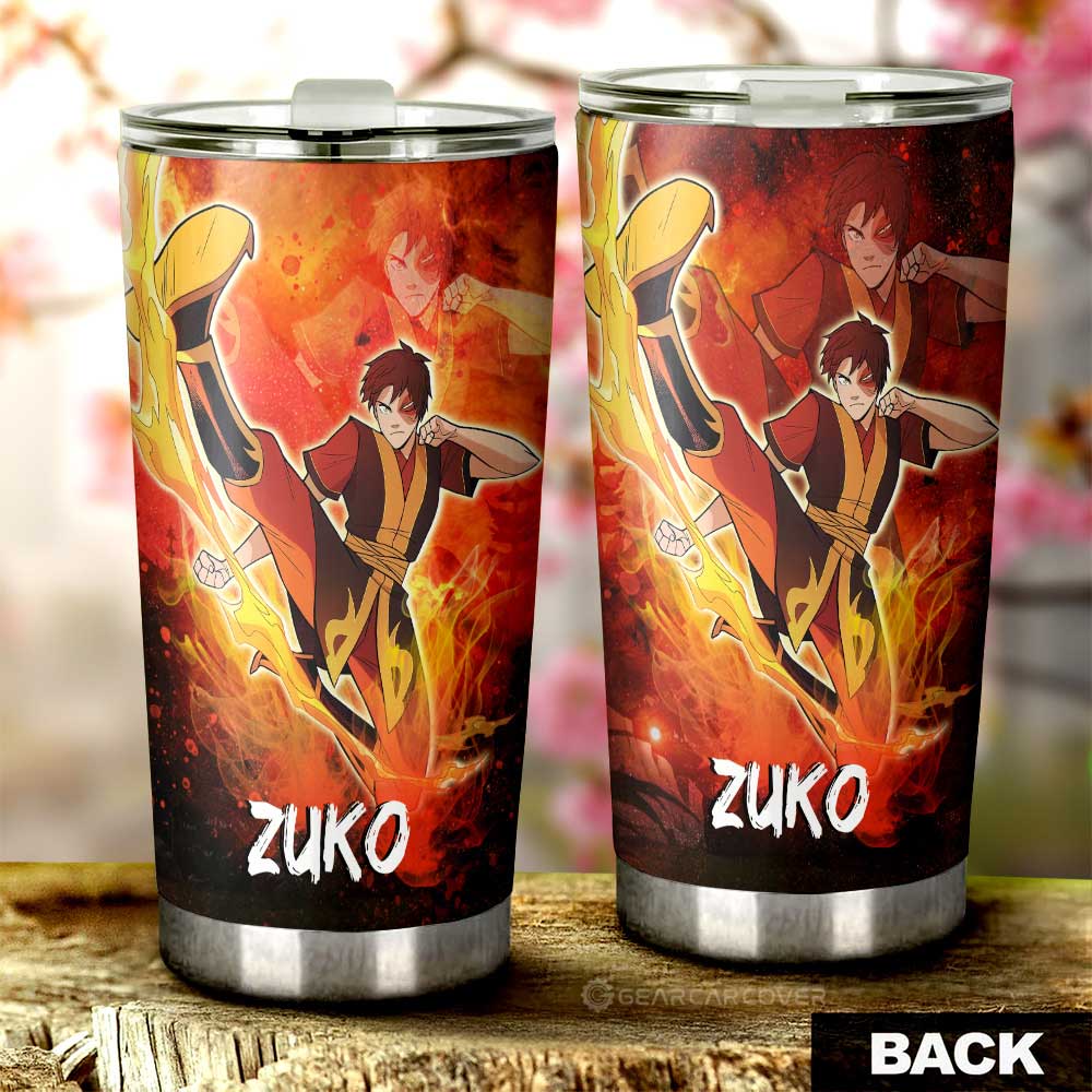 Zuko Tumbler Cup Custom Avatar The Last Airbender Anime - Gearcarcover - 3